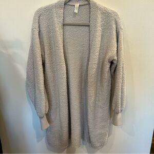 Miss Cosy Women's Sweater Cardigan - Gray
